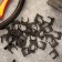 Clip for a pipe Ø 25 mm, black (100 pcs./Union) Rexant