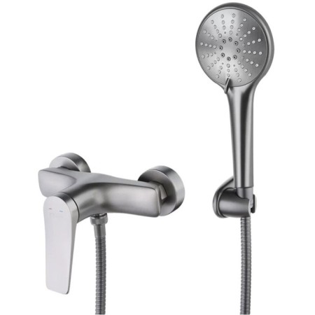 Lemark Bronx LM3703GM shower mixer, single -leaf, without spout, watering can