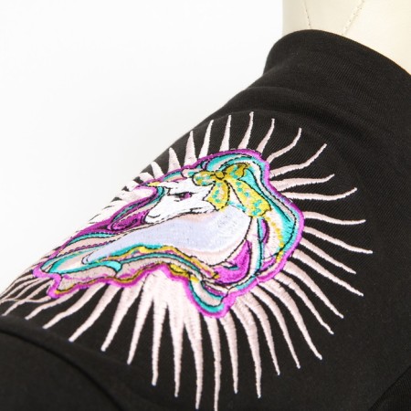 Kombinson "Unicorn", size 10 (DS 25 cm, OG 34 cm, Osh 24 cm), black and white-6