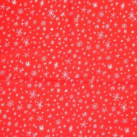 Paper packaging with silence, New Year's packaging "Snow Stars", 50 x 66 cm.-2