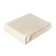 Knitted blanket, size 90x118 cm, milk color