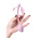 Vaginal ball, silicone, pink color, d 3 cm