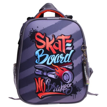 School backpack 38 x 30 x 16 cm, ergonomic back, stavia "skate"-2