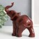 Souvenir "Elephant" under the red tree 13.5x14.5x6 cm