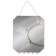 Wall mirror "geometry", mirror surface 24.3 × 29.4 cm, golden color