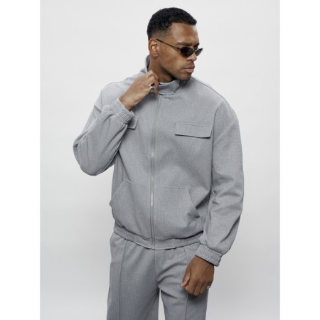 Sports suit men's, size 54, gray color-16