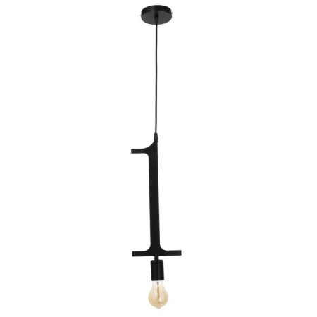 Bayerlux lamp "Figure 1" E27 40W Black 35x15 cm