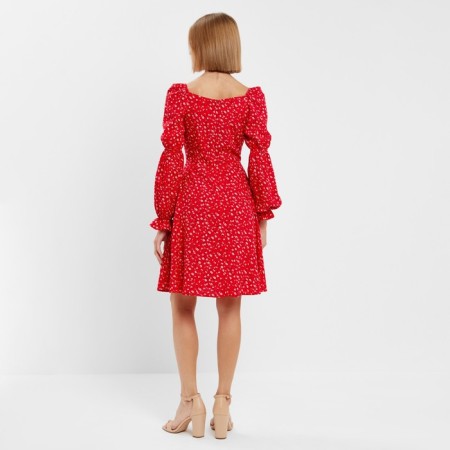 Women's dress mini minku: enjoy color red, rr 44-3