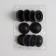 Legs for a round suitcase D4*1.5cm (nab 10pc price for nab) plastic black