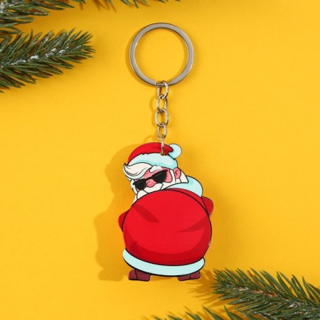 Antistress-beam "Santa Claus", 2B1, 4.6 x 7 cm-3