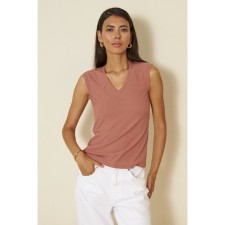 T -shirt female Eliseeva Olesya, size 44, brown color