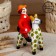 Дымковская игрушка "Всадник", 12 см, микс