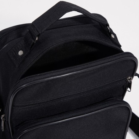 Male bag, luris, black color-5