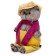 Soft toy "Basik in a cap and scarf", 22 cm
