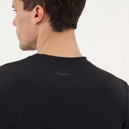 Rashgard male with DL. sleeve, basic, size XL (52), black color-2