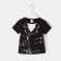 T-shirt Children's KAFTAN "jacket", black, height 98-104 (30)
