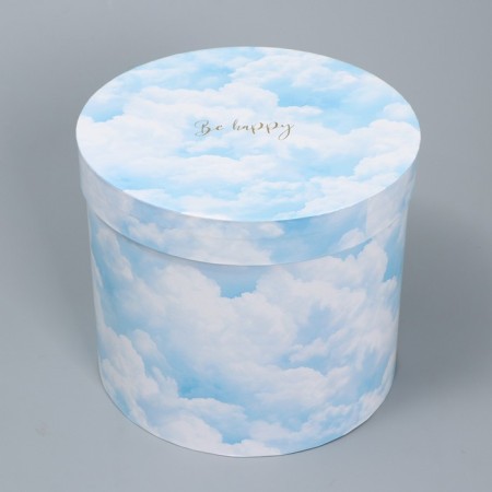 A set of hats for flowers 4 in 1, gift packaging, “clouds”, 14 x 13 cm - 20 x 17.5 cm-6