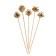 New Year's decor "Bouquet of gold cones"
