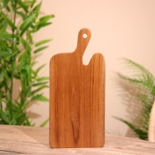 Board of cutting, teak tree 15x33 cm