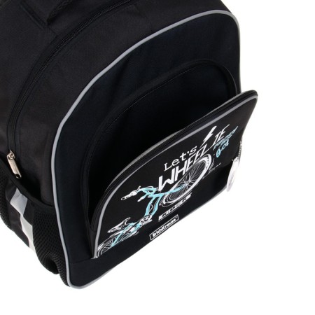 School backpack Erich Krause Ergoline 15l, 39 x 28 x 14 cm, ergonomic back, bicycle rider 57024-8