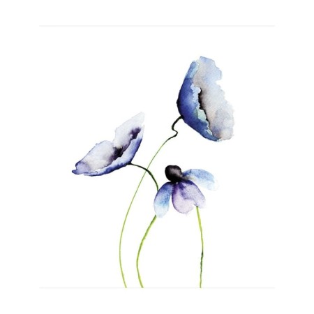 Set of napkins for setting the table "Flower hugs", rectangular, size 32x46 cm, 4 pcs-2
