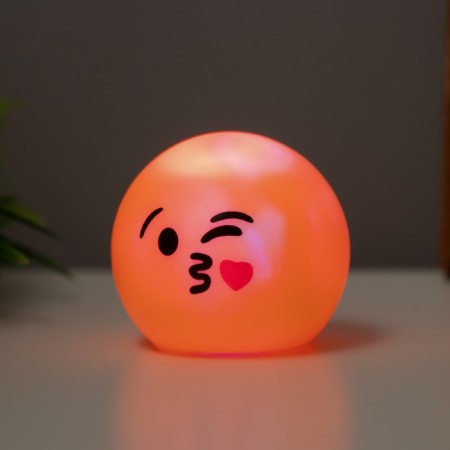 Nightmare "Smile in love" 2w LED LR44 yellow 4.5x4x4x4.5cm-2