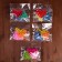 Decor for creativity from the vine "Heart" set of 3 pcs., Size 1 pc. - 6.5 × 6 cm, color mix