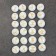 Set "Scandinavian runes", glass stones, 24 runes