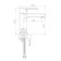 Cersanit Brasko A63020 shell mixer, drainage set