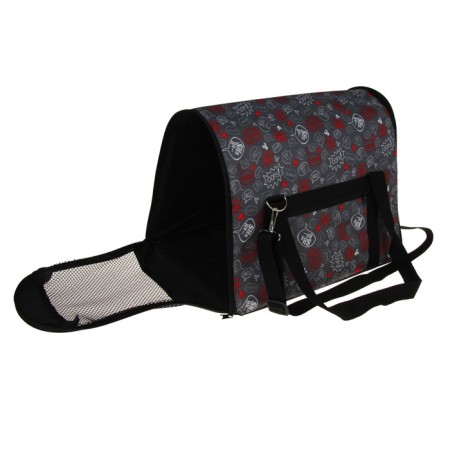 Bag - Animal Carriage "Print", size S, 39 x 23 x 27 cm Mix flowers-1