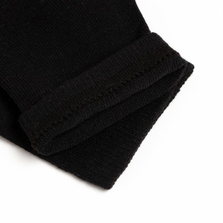 Junior children's socks, black color, size 18-3