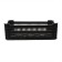 The box is universal, plastic, 52 × 32 × 16 cm, 30 kg, black, mix