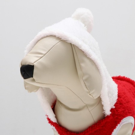 Sweatshop with a hood "Dwarf", size XL, Red (DS 34, Osh 38, Osh 48 cm)-5