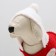 Sweatshop with a hood "Dwarf", size XL, Red (DS 34, Osh 38, Osh 48 cm)