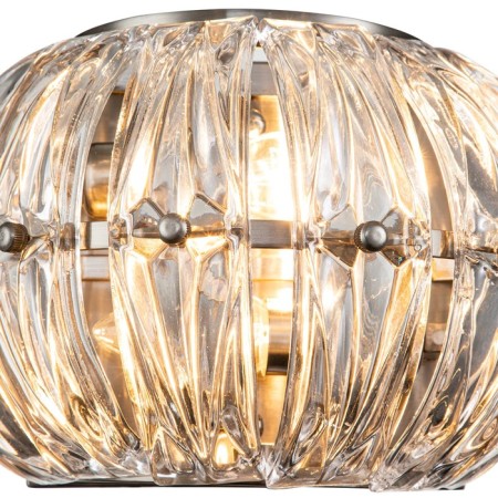 Bra Indigo, 12023/2W Nickel. 2x40W, E14, 160x260x170 mm, transparent color-1