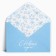 Gift envelope "Happy New Year!", Snowflakes, 16 x 11 cm, New Year