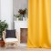 Curtain curtain Ethel "strokes", yellow color, on a curtain tape 250x265 cm, 100% p/e