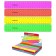 The line 20 cm Erichkrause "Neon Solid", plastic, opaque. double -sided scale, mix