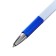 Ballic handle, automatic "Logo Square", white with blue inserts, blue rod
