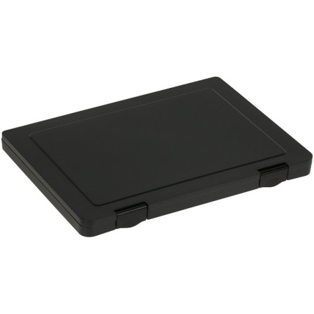 A4, 230 x 305 x 23 mm folder, black metallic