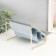 Steam for trifles metal, leatherette 4 tiers "Scandy" Blue 20.5x20x14.5 cm