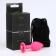 Anal traffic jams, soft silicone, pink crystal, d = 28 mm, pink