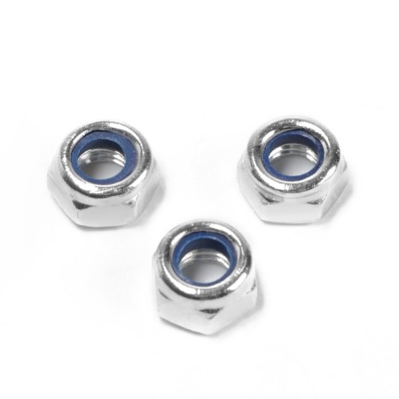 Tundra nut, with a locking ring, Din985, galvanized, M5, 1 kg
