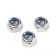 Tundra nut, with a locking ring, Din985, galvanized, M5, 1 kg