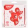 Bouquet of balls “I love you. Bear ", latex, foil, set: 7 pcs., Mix