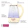 Electric kettle "Castle EK-1801G", glass, 1.8l, 1850 watts, color vanilla