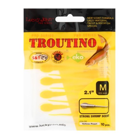 Twisters edible LJ Pro Series Troutino, 5.3 cm, color 101, 10 pcs.-1