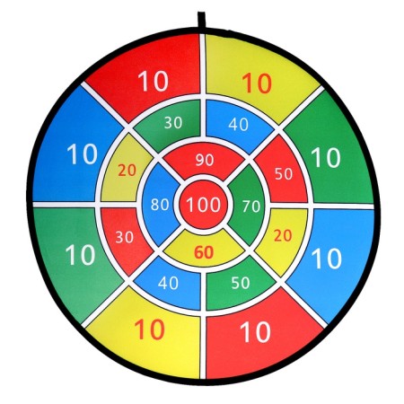 Darts "goal", D-75cm, with balls and darts-1