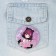 Handing icon "Girl with ears", d = 56 mm