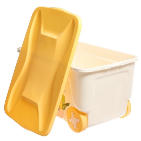 Baby box on wheels Lalababy Play with ME Busy Animals, 50 liters-2